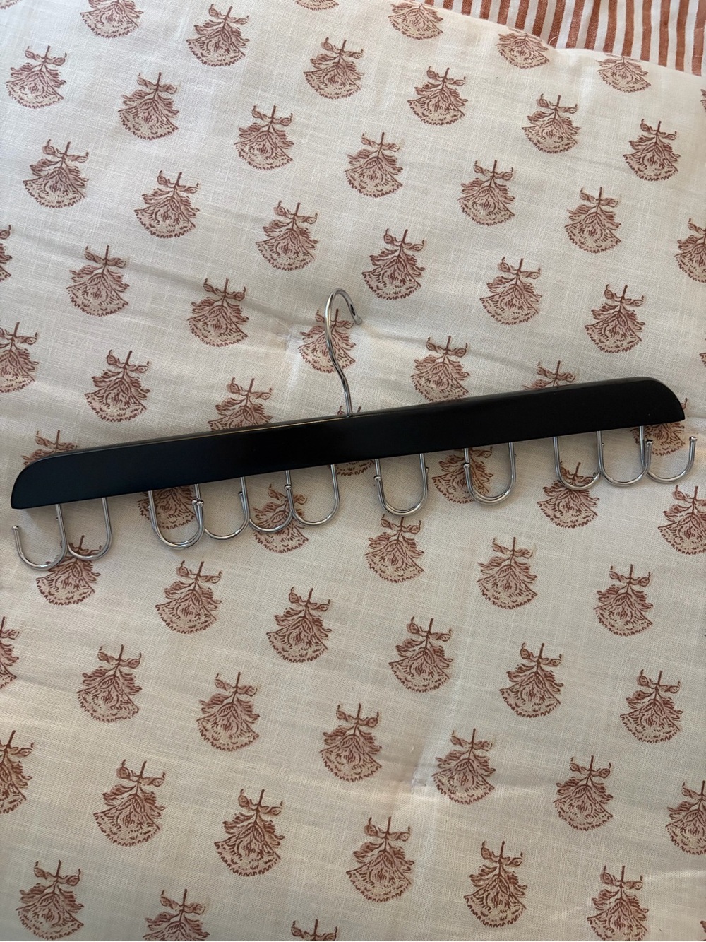 Black Multi-Pant Hanger with Metal Clips - Home Accents